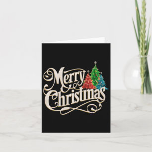 Carte Joyeux Noël vintage