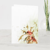 Carte Joyeux Noël Vintage (Dos)