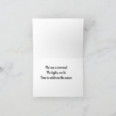 CARTE **JOYEUX NOËL** "VOISIN" (Intérieur)