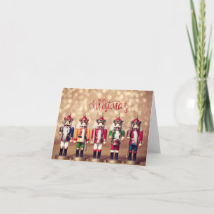 Carte Joyeux Noeuds colorés de Noël