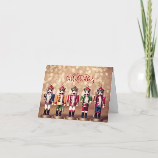 Carte Joyeux Noeuds colorés de Noël (Devant)