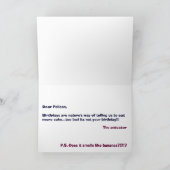 Carte Joyeux non-anniversaire ! ! ! (Intérieur)