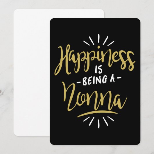 Carte Joyeux Nonna (Devant / Derrière)