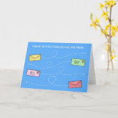 Carte Joyeux Norooz d'Outre-Mers (Fleur jaune)