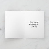 Carte Joyeux Nouvel An Nephew | Skate (Intérieur)