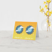 Carte Joyeux Nowruz, Joyeux Nowruz, Joyeux Nouvel An per (Fleur jaune)