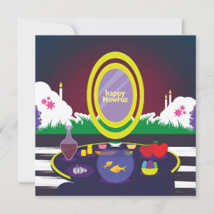 Carte Joyeux Nowruz Nouvel An persan