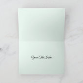 Carte Joyeux Oeufs et fleurs peints de Pâques (Intérieur)
