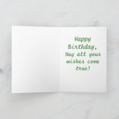 Carte Joyeux papillon d'anniversaire (Intérieur)