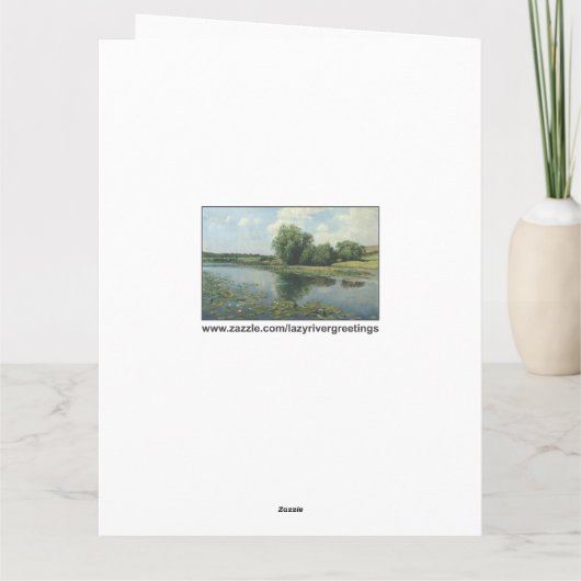 Carte Joyeux papillons d'anniversaire (Dos)