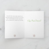 Carte Joyeux Pâque Chag Pesach Someach (Intérieur)