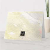 CARTE JOYEUX PÂQUES (Dos)