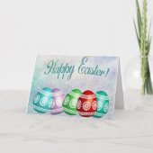 Carte Joyeux Pâques (Devant)