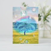 Carte Joyeux Pâques (Debout devant)