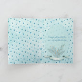 Carte Joyeux Pâques ! Bunny dans l'aquarelle du ballon à (Intérieur)