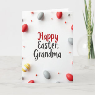 Carte Joyeux Pâques Mamie