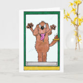 Carte Joyeux Paw Paw's Day (Fleur jaune)