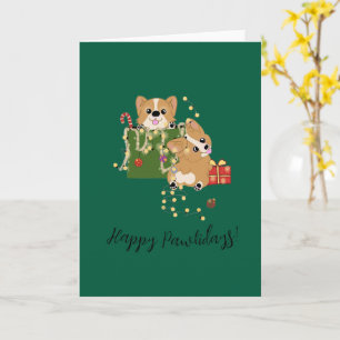 Carte Joyeux Pawlidays !