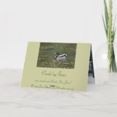 Carte Joyeux père d'anniversaire (Dos)