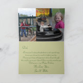 Carte Joyeux père d'anniversaire (Intérieur)