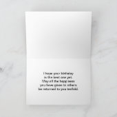 Carte Joyeux père d'anniversaire (Intérieur)