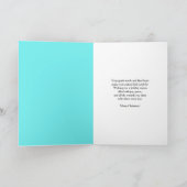 Carte Joyeux phlébotomiste de Noël Père Noël et rennes (Intérieur)