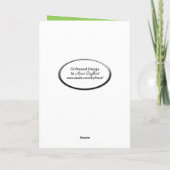 Carte Joyeux Pieds Nus Anniversaire (Dos)