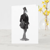 Carte Joyeux poisson d'anniversaire (Fleur jaune)