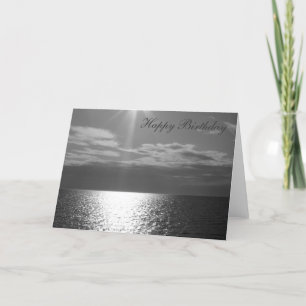 Carte Joyeux pont d'anniversaire avec vue