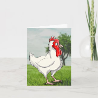Carte Joyeux poulet d'anniversaire !