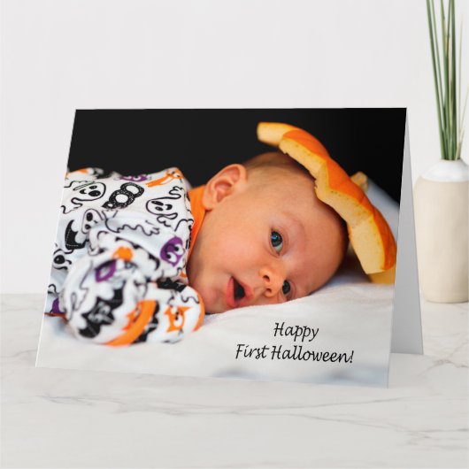 Carte Joyeux Premier Halloween ! (Devant)