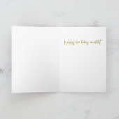 Carte Joyeux Rose du mois d'anniversaire tout le mois (Intérieur)