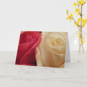 Carte Joyeux Roses d'anniversaire (Fleur jaune)