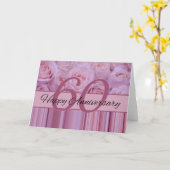 Carte Joyeux roses du 60e anniversaire (Fleur jaune)