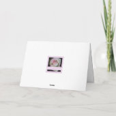 Carte Joyeux roses du 60e anniversaire (Dos)