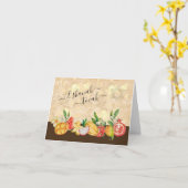 Carte Joyeux Rosh Hashana Jour de l'An juif (Fleur jaune)