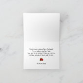 Carte Joyeux Rosh Hashana Jour de l'An juif (Intérieur)