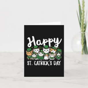 Carte Joyeux Saint-Catricks Day Jour de la Saint Patrick