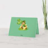 Carte Joyeux salutations de la Saint Patrick (Dos)