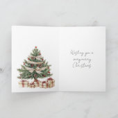 Carte Joyeux sapin de Noël (Intérieur)
