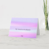 Carte Joyeux script de brosse à l'aquarelle d'anniversai (Dos)