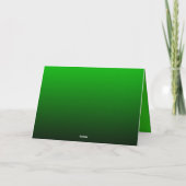 Carte Joyeux St Patrick's Day Leprechaun Ajouter photo H (Dos)