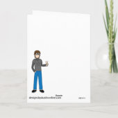 Carte Joyeux St. Patrick's Day Rainbow (Dos)