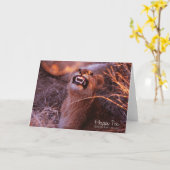 Carte Joyeux Tau (Fleur jaune)