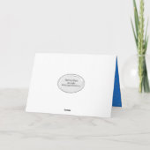 Carte Joyeux texte d'anniversaire avec Gold Confetti (Dos)