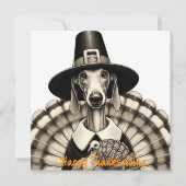 Carte Joyeux Thanksgiving (Devant)