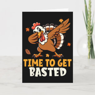 Carte Joyeux Thanksgiving Turquie Moment Pour Les Hommes
