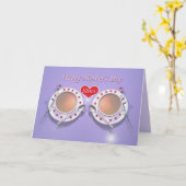 Carte Joyeux thé de la Fête des mères pour soeur (Fleur jaune)