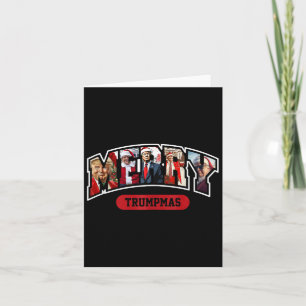Carte Joyeux Trumpmas Noël Trump Débardeur du pyjama