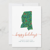 Carte JOYEUX VACANCES Chaleureuses Du Missouri (Devant)